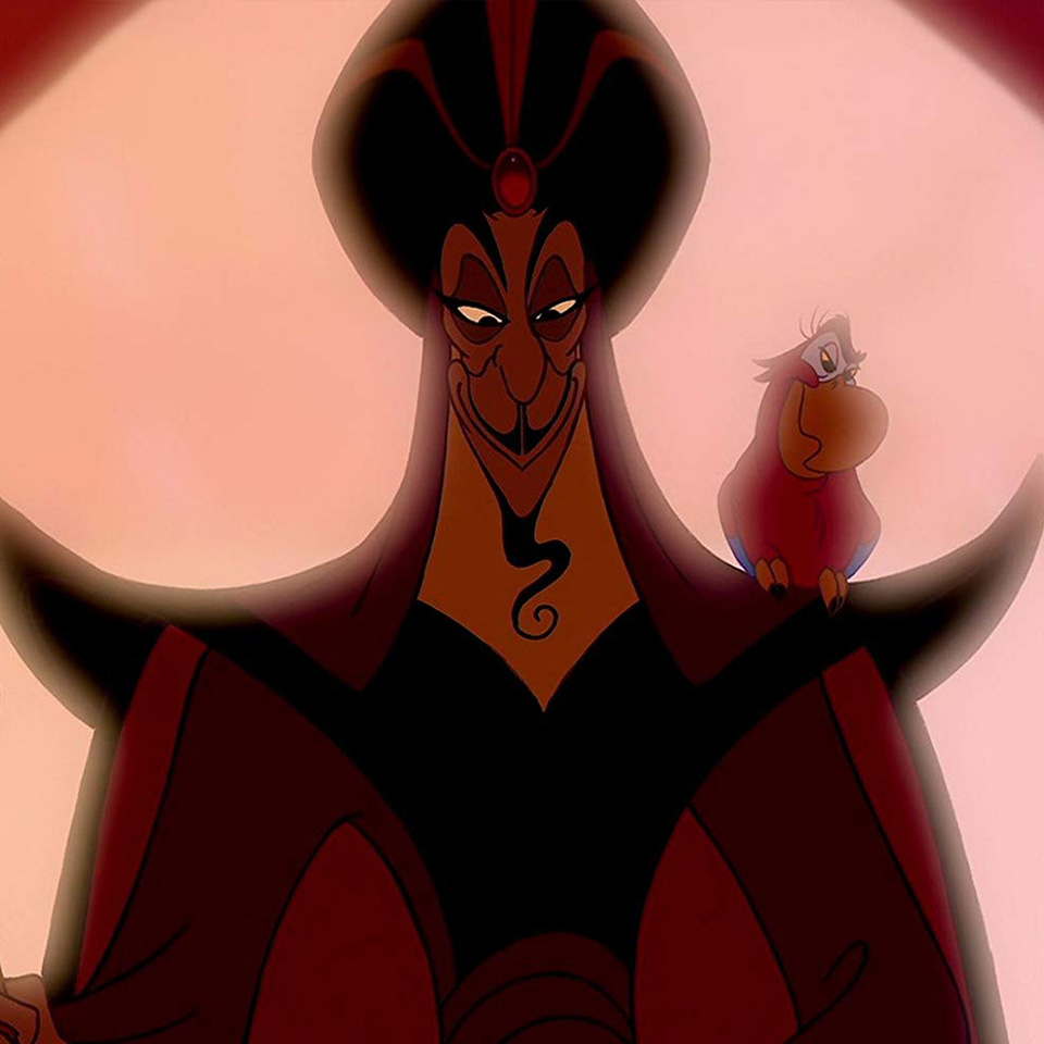 Jafar with a goatee