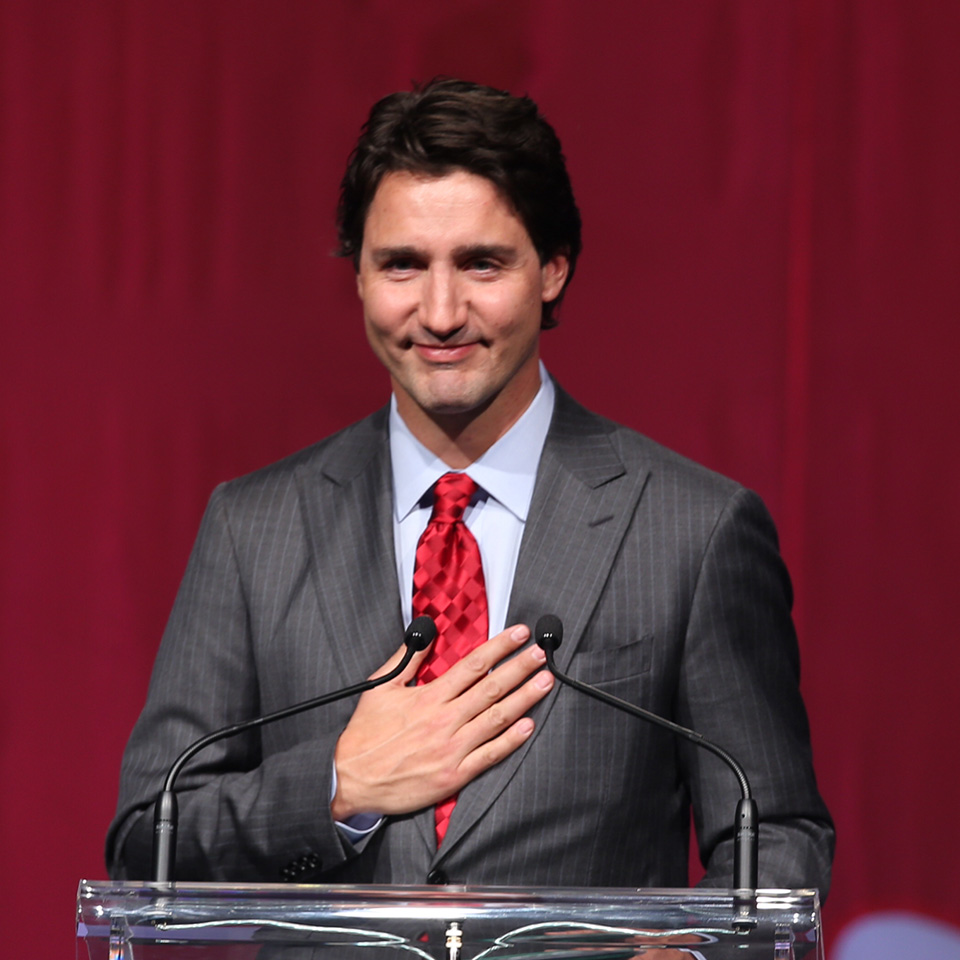 Justin Trudeau without beard