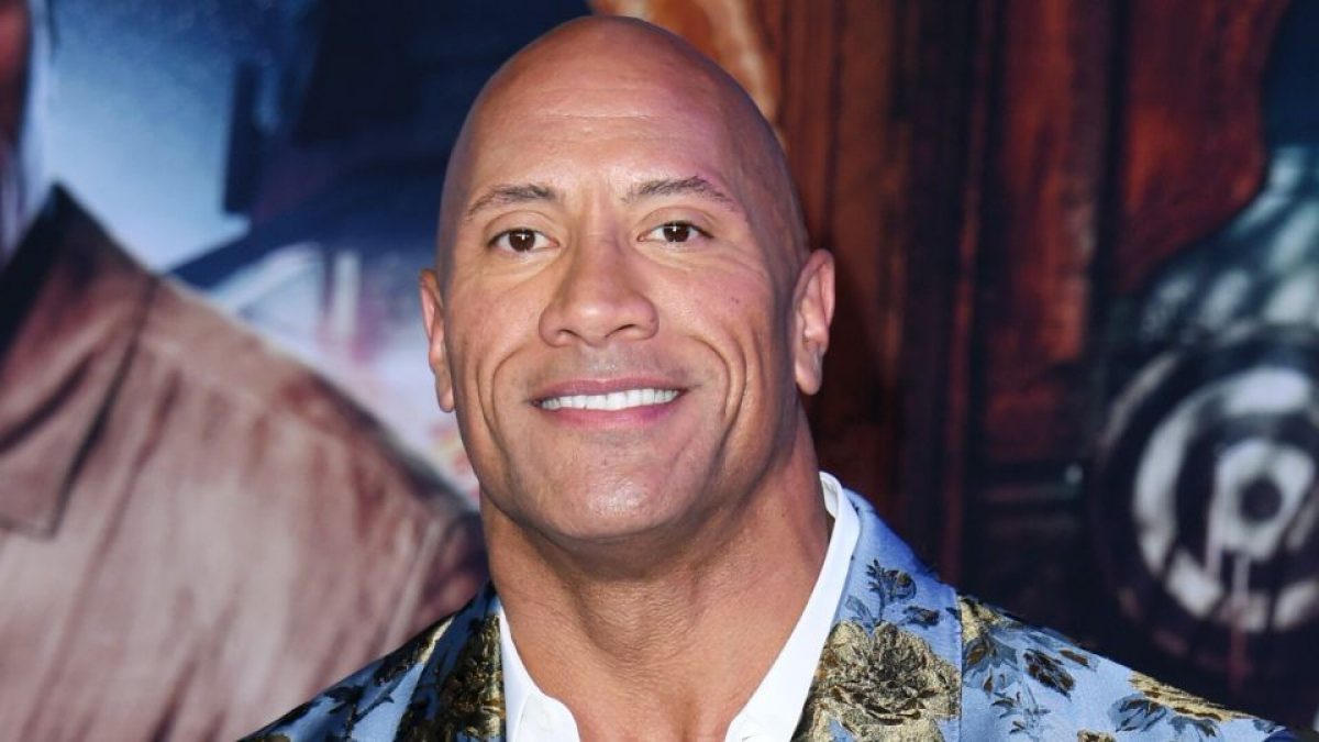 The Rock reveals gym injury left him with a cut on his face