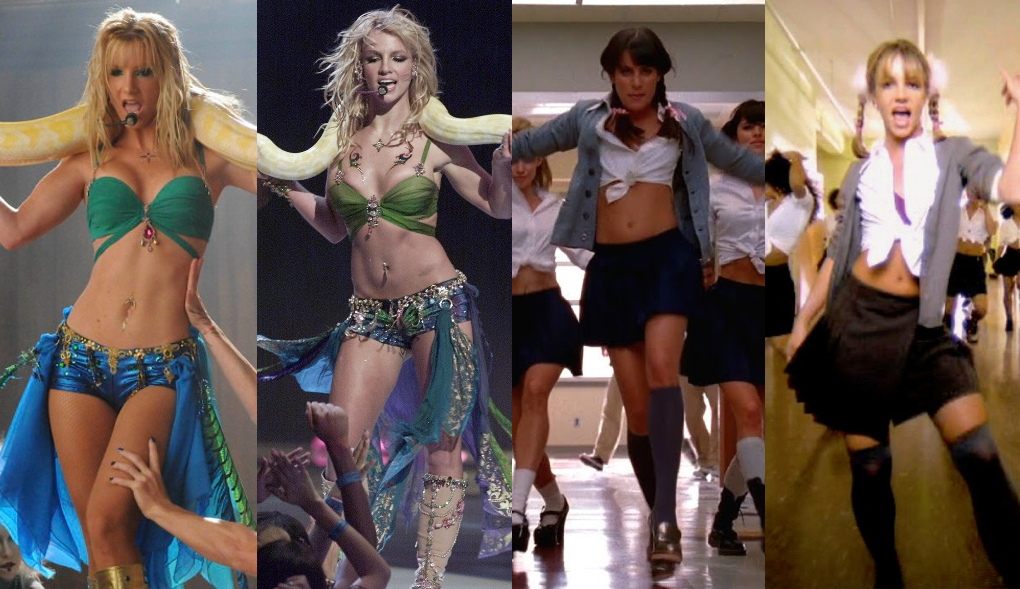 14 times celebs paid tribute to Britney Spears' most iconic outfits