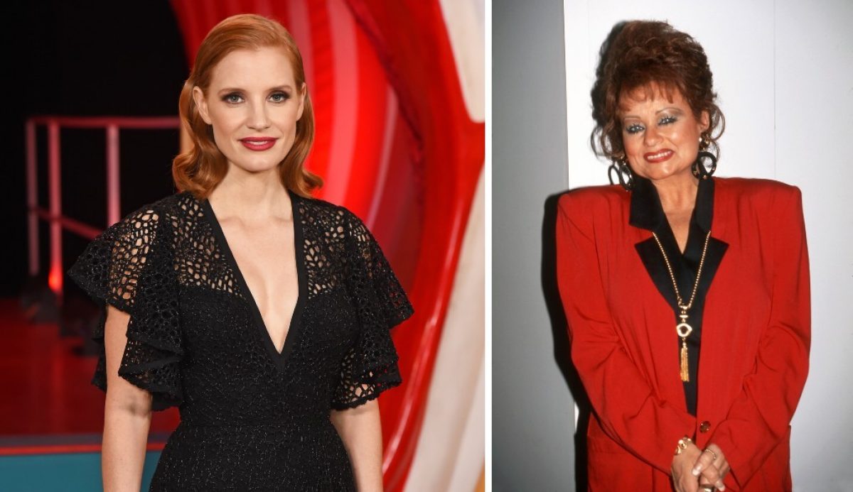 Jessica Chastain Makes Wild Transformation Into Tammy Faye Messner For 