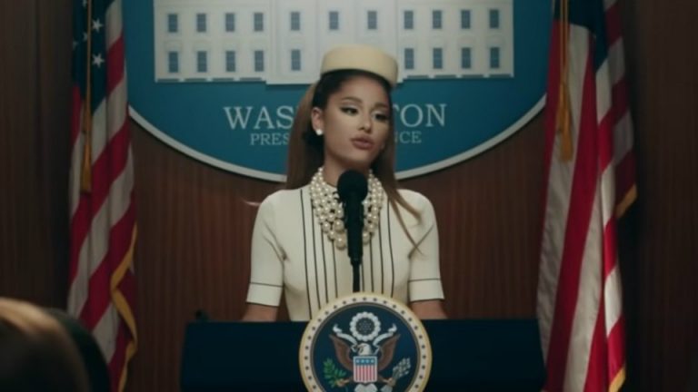 Ariana Grande Becomes First Female President In Video For Positions